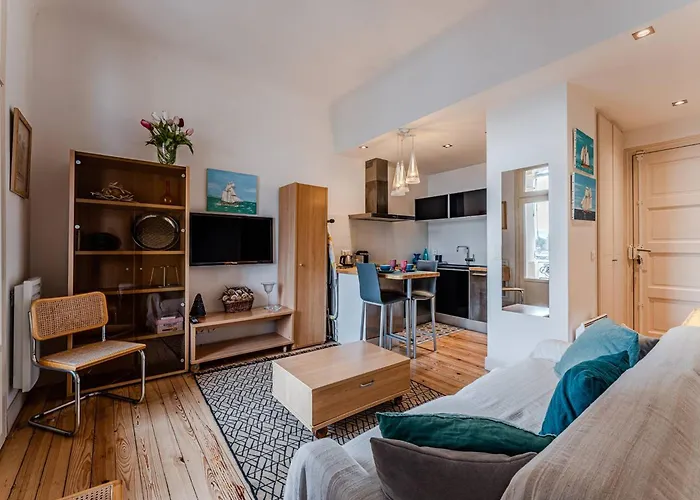 Centre: T2 A 20m De La Avec Parking - Fr-1-433-153 * アルカション