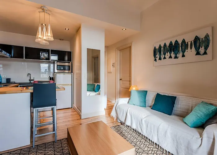 Centre: T2 A 20m De La Avec Parking - Fr-1-433-153 * アルカション